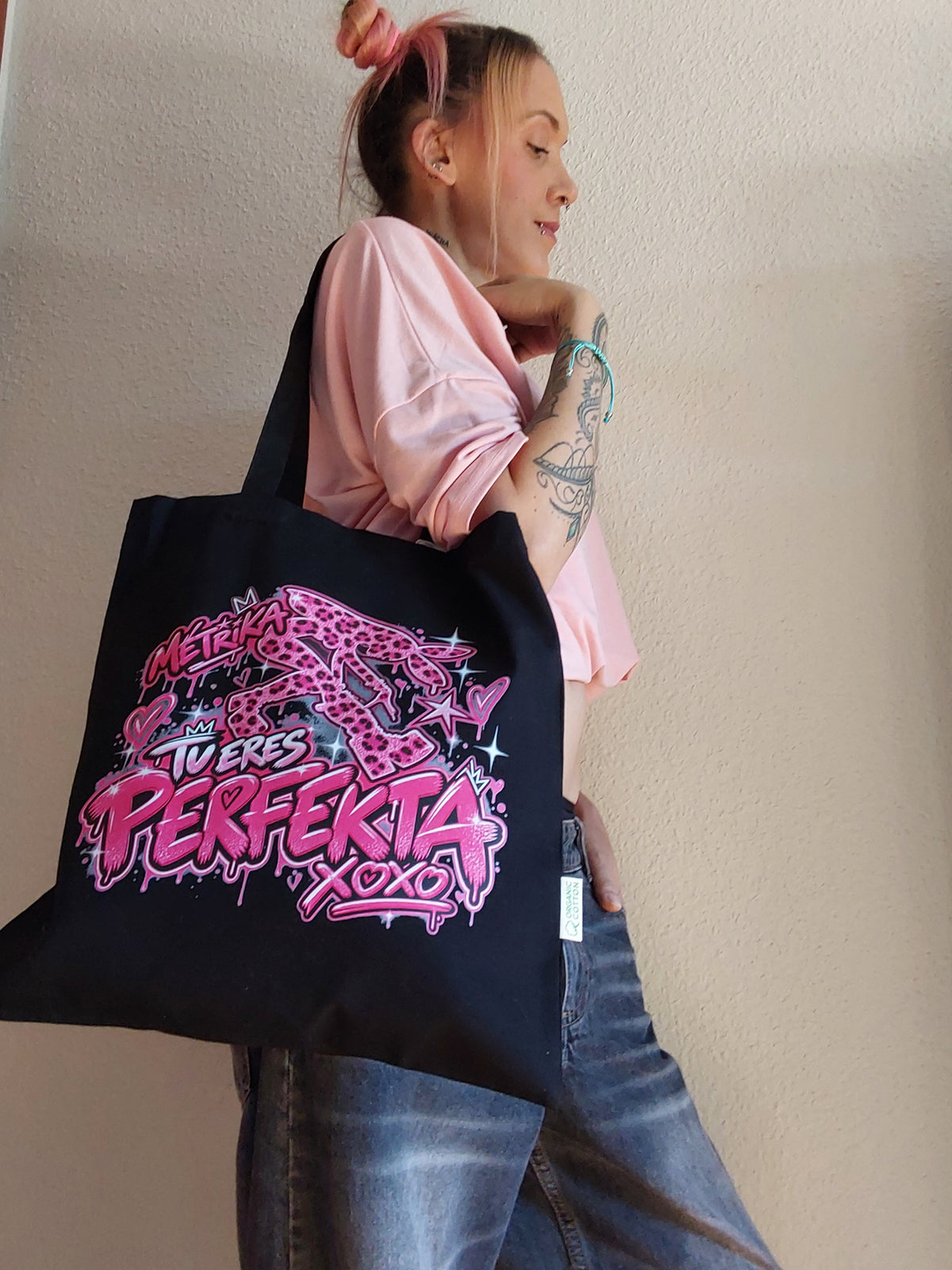 Bolsa Metrika TU ERES PERFEKTA XOXO