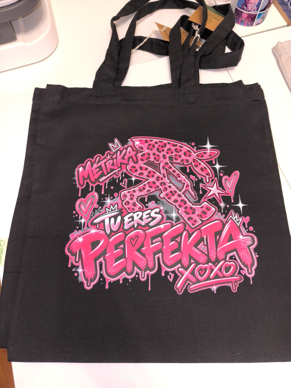 Bolsa Metrika TU ERES PERFEKTA XOXO
