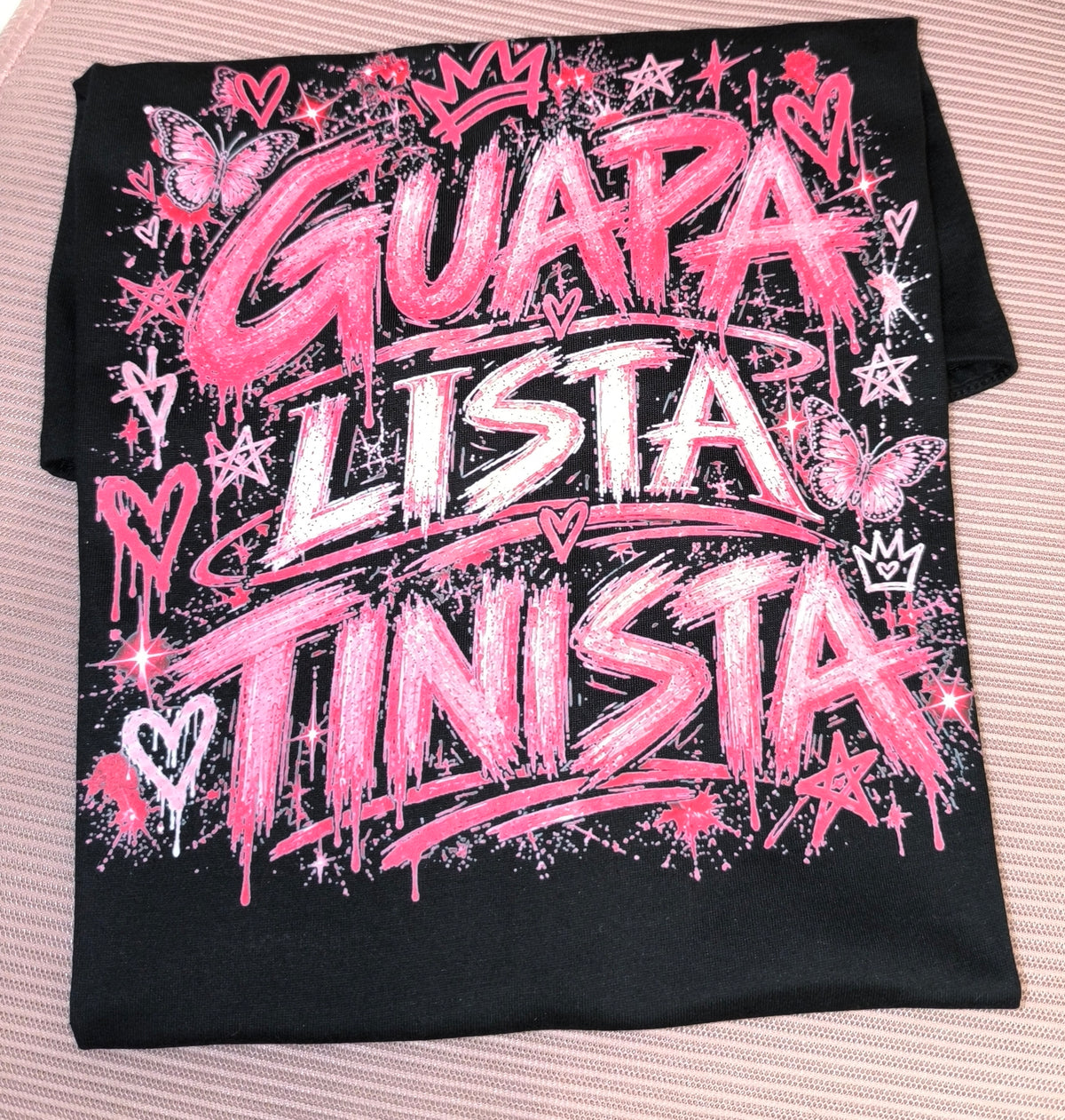 Camiseta Guapa, Lista y Tinista